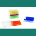 Heathrow Scientific LLC PCR Rack, Low Temp, 96 well, assorted colours HS120538