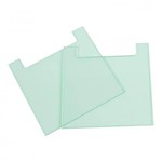 Cleaver Scientific Notched Glass Plates 100x100mm 2mm Thick VS10NG
