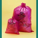 Bel-Art-Waste Bags 360 x 480mm Biohazard F13164-1419