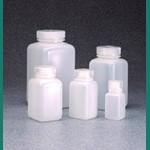 Square Bottle Wide Neck HDPE 60ml Thermo 2114-0002