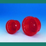 Duran Screw Caps PP Red With Valve GL32 H 293021909