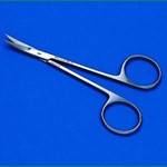 Aesculap Scissors Rust-free Curved BC061R