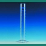 ISOLAB Measuring Cylinder 100ml Tall Form 015.01.100