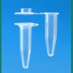 Brand PCR Tubes 0.2ml with Single Flat Cap Pink 781301