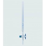 Isolab Burette Straight Clear PTFE Stopcock 017.01.010