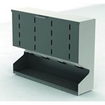 KEK Dispenser box, stainless steel, 2 compartments, 5372298900