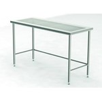 KEK Cleanroom table with perforated worktop 800 x 600 5372230100