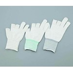 As One Corporation ASPURE ESD Line Gloves 3 halffinger S 2-2123-03