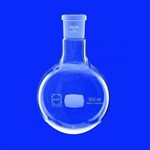 Lenz-Laborglas Round-bottom Flasks, 25 ml, NS 14/23, DURAN®, 3.0014.22 VE 10