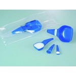 Measuring spoon 2.5 ml PS blue sterile