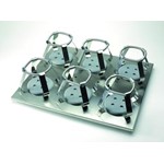 Platform with 6 x 1 000mL flask clamps