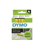 NWL Germany Office Products DYMO® D1-Tape, 12mm x 7m, black on yellow S0720580