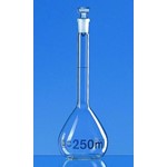 BRAND Measuring flask, BLAUBRAND, class A 10 ml, 37267 VE