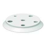 SCAT Europe Flat flange cover, PTFE, DN 150, type 2 130151