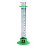 Hirschmann Laborgerate Measuring cylinder 25 ml with plastic base, Duran 2270170
