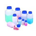 Burkle Wide neck bottle 4000ml HDPE, transparent, with 0342-4000