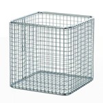 BOCHEM Wire basket 150x150x150 mm Stainless steel 18/8 10025