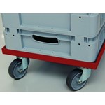Burkle Transport trolley for containers 600 x 400mm 3414-9900