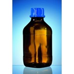 Brand Threated Bottle 100ml Amber Glass 704002