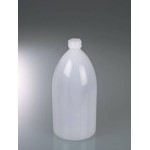 Burkle Packing bottle 2000 ml LDPE transparent, w. thread 0302-2000