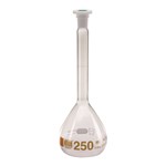 Hirschmann Laborgerate Volumetric flask 25 ml, brown graduated NS 12/21, 2822171