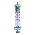 Poulten and Graf Glass-Metal-Syringe 30ml 7.240-44