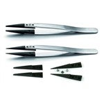 Ideal-tek Tweezers with replaceable plastic tip 130mm 2ACFR.SA.1