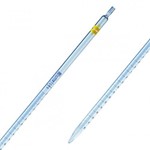 LLG-Measuring pipettes 1 ml, soda-lime glass class AS, blue grad., 360 mm pack of 10 LLG-Labware 6272200
