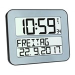 TFA Dostmann "TimeLine Max" radio clock with weekday 60.4512.54