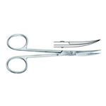 Dissecting scissor 115 mm, curved