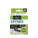 NWL Germany Office Products DYMO® D1-Tape, 12mm x 7m, white on black S0720610