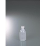 Burkle Packing bottle 250ml, LDPE transparent, w.thread 0302-0250