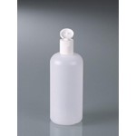 Burkle Round bottle 500ml, HDPE w.clap closure 0308-0500