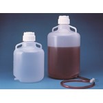 Thermo Elect.LED (Nalge) Balloon bottle, brown HDPE 10 l 2256-7020