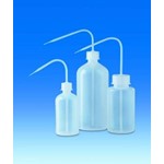 VITLAB Wash bottles 1000 ml, PE, GL 32, with spray 95188