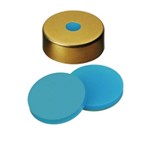 La-Pha-Pack Flared caps, ultraclean cap 20 mm, gold 20 03 0665