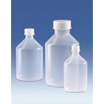 VITLAB Steeple chest bottle 500 ml PP, narrow neck, GL 100589