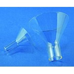 Karl Hecht Powder Funnel 6 cm Glass 4001/6