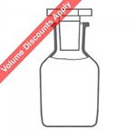 Karl Hecht Wide Neck Reagent Bottles Soda-Glass 1284/50