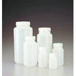Wide Neck Bottles PE-HD With Screw Cap 60ml Thermo 2104-0002 Pack Of 12