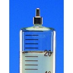 Poulten and Graf All-Glass Syringes Cap 2ml Glass Cone 7.102-27