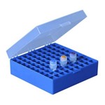 Ratiolab Cryo Box PP 9 x 9 Blue 51 20 024