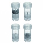 Tube for grinding BMT-20-S 20 ml, with stainless steel balls, with closed cover,