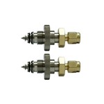 SGT Click-On Connector Set - 1/8in Brass CO2002