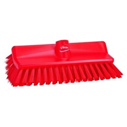 Vikan High-Low Brush, 265 mm, Medium, Red 70474