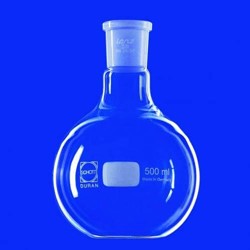 Lenz Flat Bottom Flasks with Conical Joint 3.0119.37