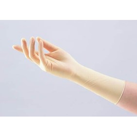As One Corporation ASPURE Latex Glove II Pure Pack Smooth S 1-4774-53