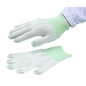 As One Corporation ASPURE Conductive Line Gloves L 1-4794-02