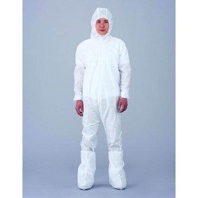 As One Corporation Cleanroom garment set VGW-03L, 2-818-03