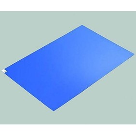 As One Corporation Sticky Mats, strong Adhesion, 30 layers, blue 2-4909-01